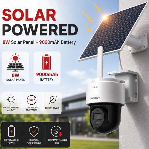 Hikvision 4G Solar CCTV Security Camera