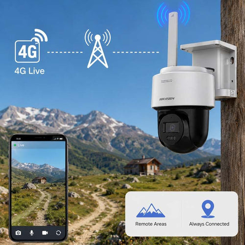 Hikvision 4G Solar CCTV Security Camera