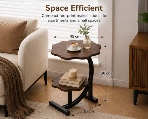 Floral Shaped Round Table
