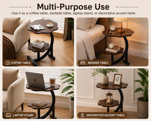 Floral Shaped Round Table