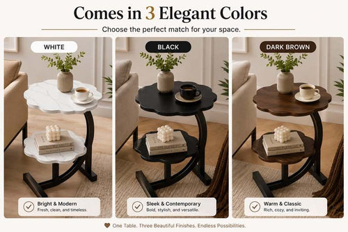 Floral Shaped Round Table