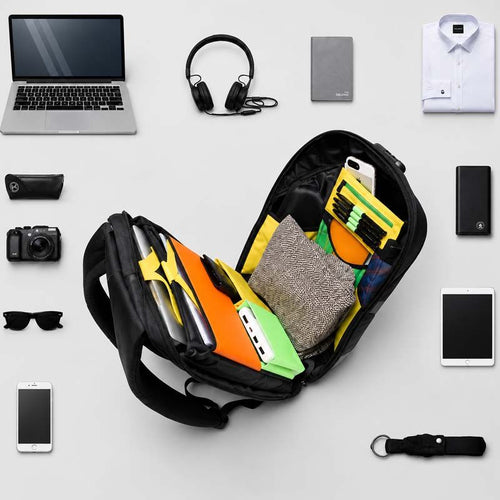 White Stripes - Premium Laptop/Travel Backpack