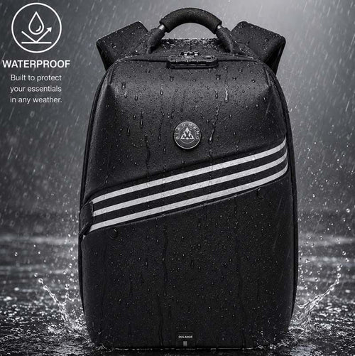 White Stripes - Premium Laptop/Travel Backpack