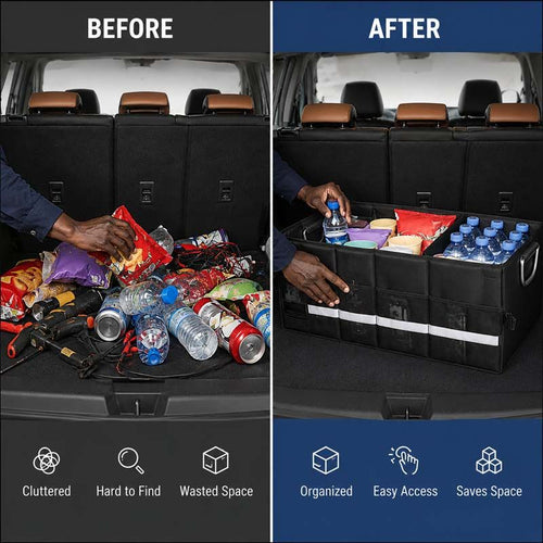 Collapsible Car Boot Organizer