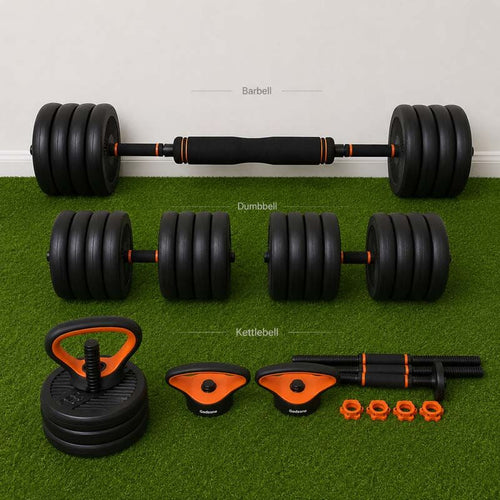 50kg Barbell + Workout Bench
