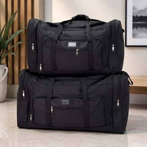Large + Medium Spacious Travel Bag Combo