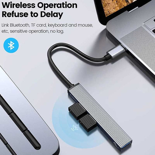4in1 Orico TypeC to USB Hub