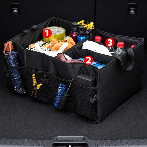 Large Capacity Durable Car Trunk Organizer