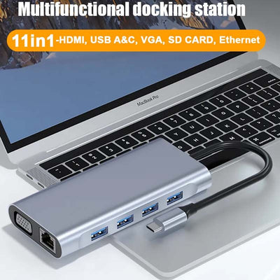 11in1 Usb C Hub Docking Station
