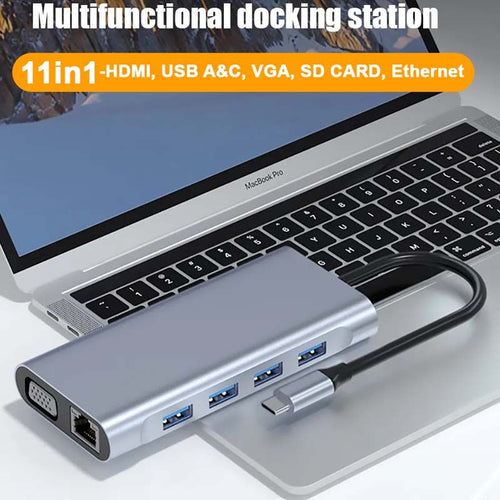 11in1 Usb C Hub Docking Station