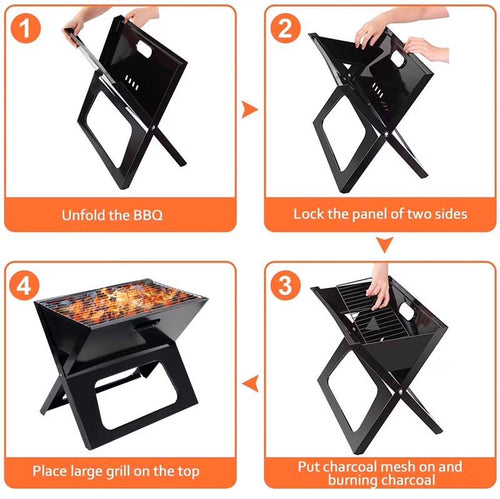 Portable Barbecue Charcoal Grill