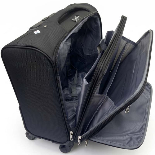 Medium/Navy Blue - Executive Pilot Suitcase