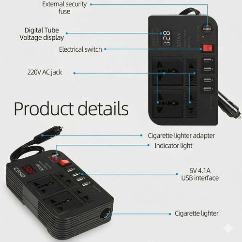 Car Portable Tire Inflator