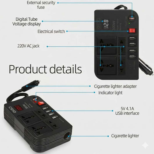 Car Portable Tire Inflator