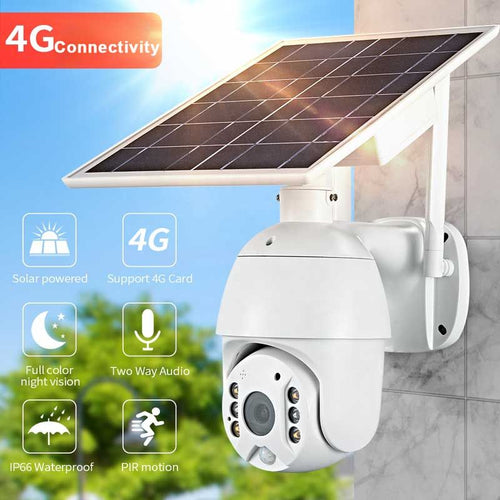 Smart CCTV Camera With 4G SIM Card Support