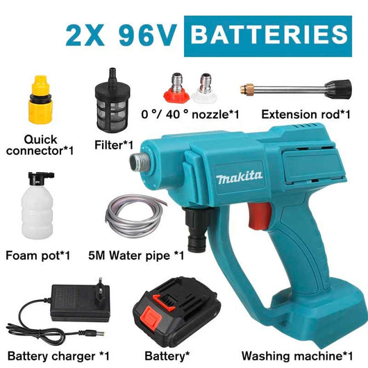 96V Makita Cordless Car Wash Spray Gun