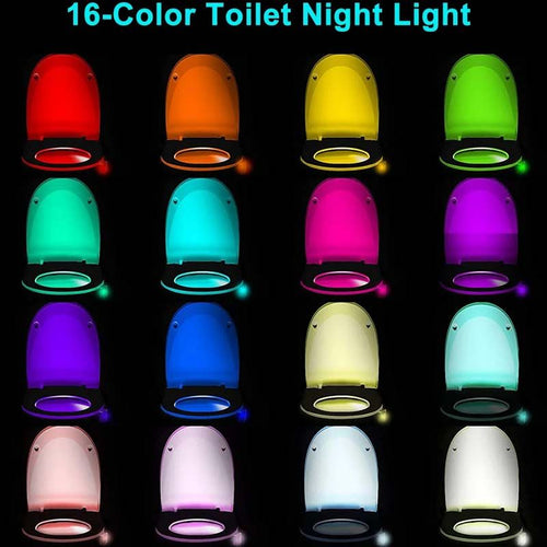 Toilet LED Nightlight with Motion Sensor
