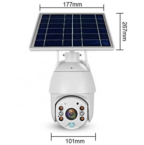 Smart CCTV Camera With 4G SIM Card Support