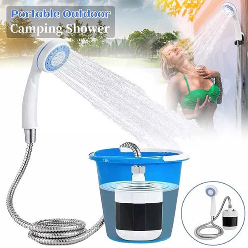 Portable Rechargeable Outdoor Bucket Shower