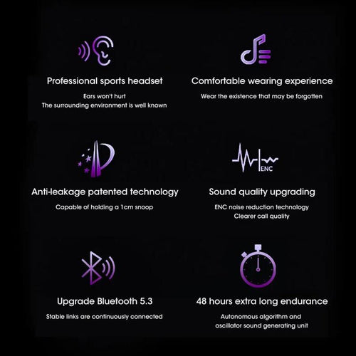 T22 Bone Conduction Earbuds