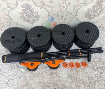 50kg Barbell+Spin Bike+ FREE Yoga Mat