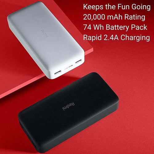 20000mAh Redmi 18W Fast Charge Power Bank