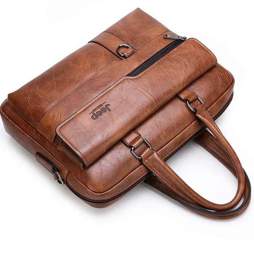 Jeep single pocket laptop bag