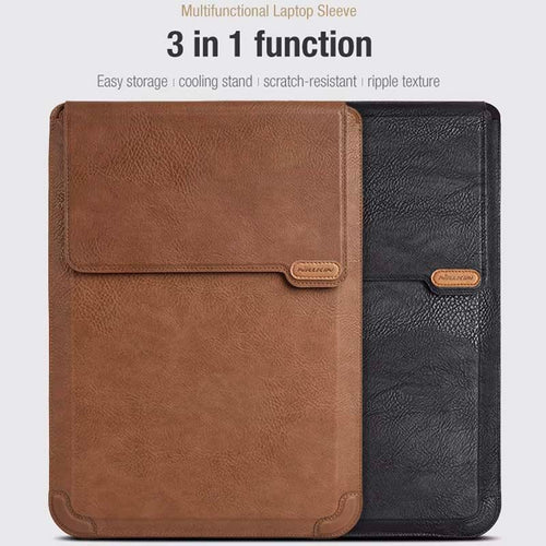 16" Brown - NILLKIN 3in1 Laptop Sleeve
