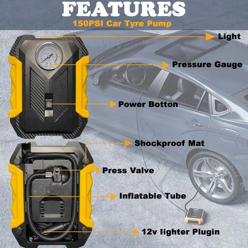 120W Car Inflator