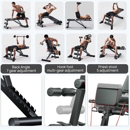 Multifunctional Foldable Workout Bench