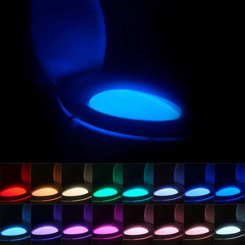 Toilet LED Nightlight with Motion Sensor