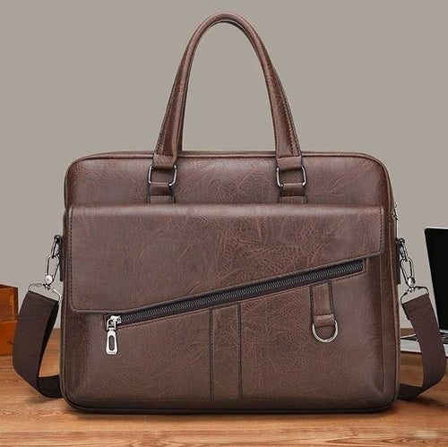 Premium Leather Laptop Bag