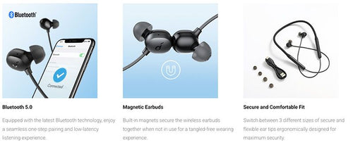 Anker Soundcore Life U2i Wireless Neckband Earphones