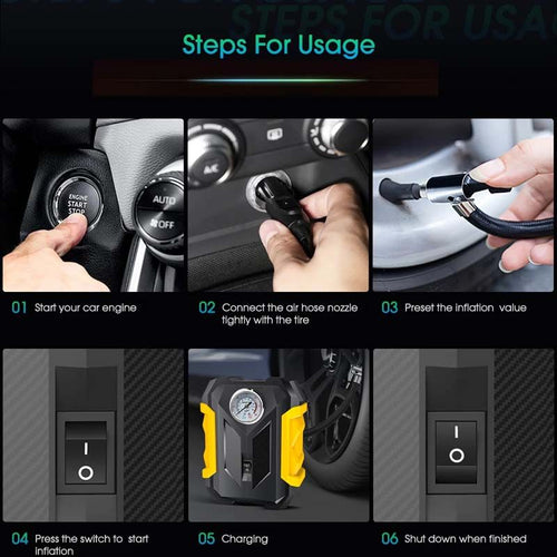 120W Car Inflator