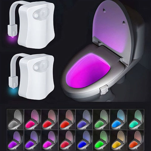 Toilet LED Nightlight with Motion Sensor