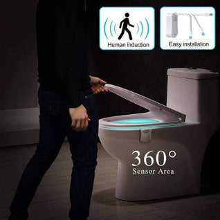 Toilet LED Nightlight with Motion Sensor