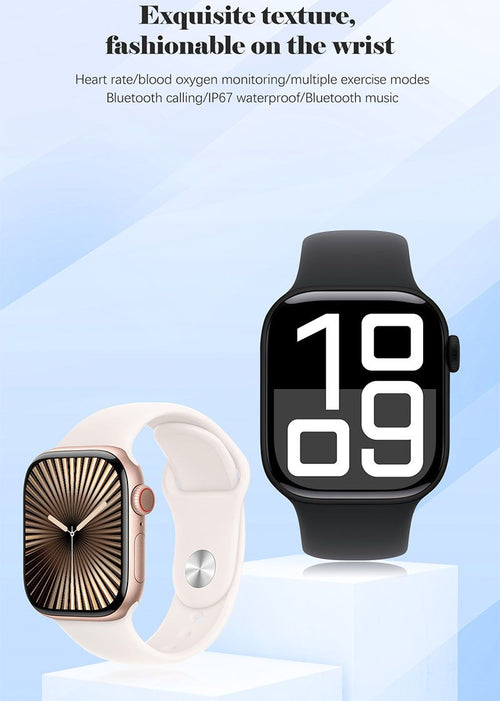 Black + Watch 10 Smartwatch